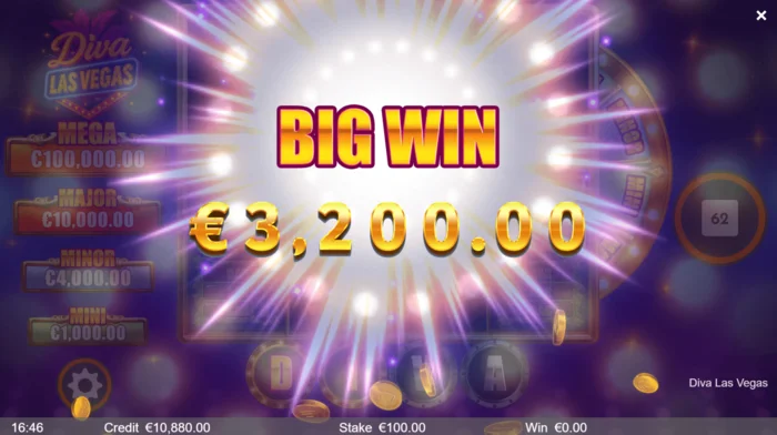 Diva Las Vegas - bua mór ar an bpríomheangach