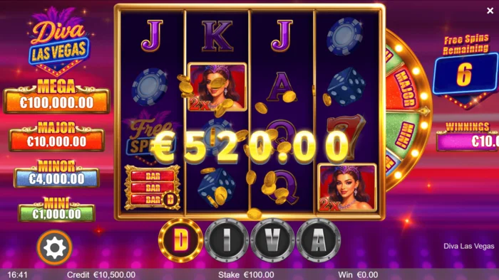 Diva Las Vegas - comhcheangal buaiteach le Wilds